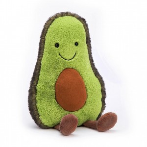 Huge Jellycat Amuseable Avocado 52 CM X 18 CM | 95640ZDTP
