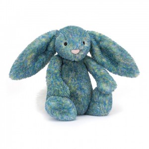 Huge Jellycat Bashful Luxe Bunny Azure 51 CM X 21 CM | 80974UPZA