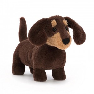 Huge Jellycat Otto Sausage Dog 28 CM X 34 CM | 59412POJL