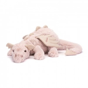 Huge Jellycat Personalised Rose Dragon 19 CM X 66 CM | 86709IVYR