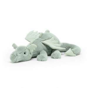 Huge Jellycat Sage Dragon 19 CM X 66 CM | 45783SMWH