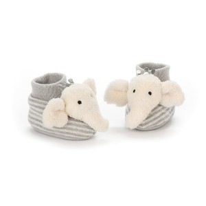 Jellycat Alfie Elephant Booties 10 CM | 48915DYKW