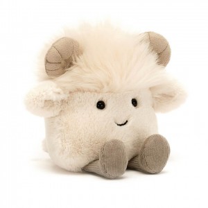 Jellycat Amuseabean Ram 10 CM X 9 CM | 69183CZMJ