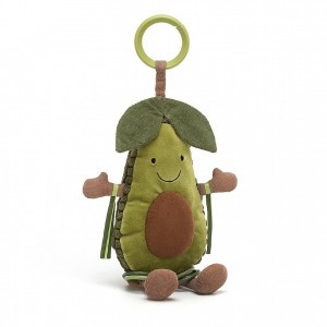 Jellycat Amuseable Avocado Activity Toy 25 CM X 9 CM | 72063RBXU