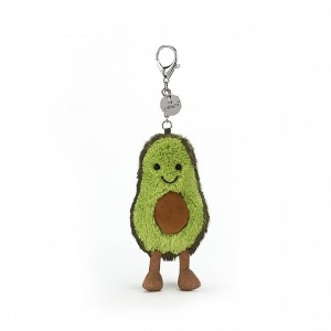 Jellycat Amuseable Avocado Bag Charm 16 CM X 8 CM | 75692TXSG