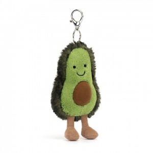 Jellycat Amuseable Avocado Bag Charm 19 CM X 9 CM | 01524WYPC
