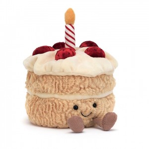 Jellycat Amuseable Birthday Cake 16 CM X 12 CM | 82461ZIXY