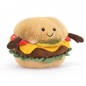 Jellycat Amuseable Burger 12 CM X 12 CM | 40327LQJD