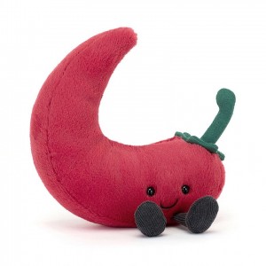 Jellycat Amuseable Chilli Pepper 17 CM X 13 CM | 39452LHGY