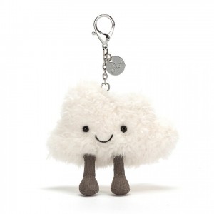 Jellycat Amuseable Cloud Bag Charm 11 CM X 11 CM | 98231LSDT