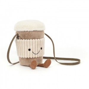 Jellycat Amuseable Coffee-To-Go Bag 22 CM X 13 CM | 83904ZYJW