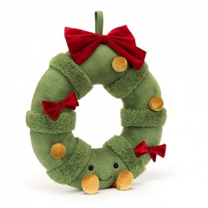 Jellycat Amuseable Decorated Christmas Wreath 44 CM X 37 CM | 58947HWIR