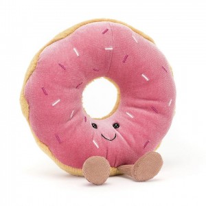 Jellycat Amuseable Doughnut 18 CM X 17 CM | 02396WHJZ