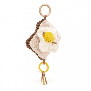 Jellycat Amuseable Egg On Toast Activity Toy 17 CM X 13 CM | 51802QIEV