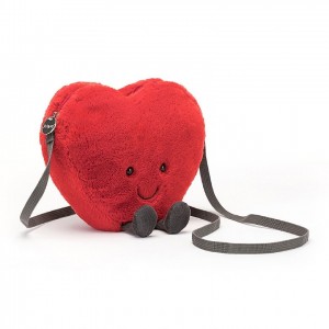 Jellycat Amuseable Heart Bag 17 CM X 18 CM | 65071GHWO