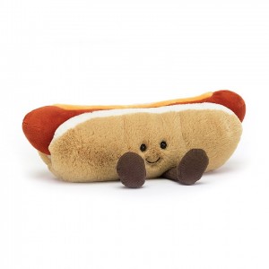 Jellycat Amuseable Hot Dog 11 CM X 25 CM | 06759UQYF