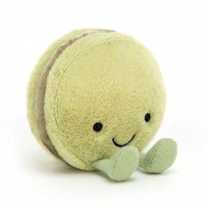 Jellycat Amuseable Macaron Pistachio 10 CM X 11 CM | 61795NXSA