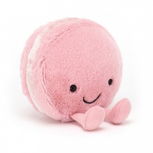 Jellycat Amuseable Macaron Raspberry 10 CM X 11 CM | 85102QTSF