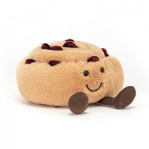 Jellycat Amuseable Pain Au Raisin 12 CM X 12 CM | 26189RAFK