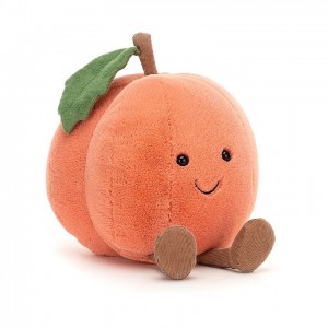 Jellycat Amuseable Peach 15 CM X 14 CM | 27435TRAJ