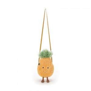 Jellycat Amuseable Pineapple Bag 33 CM X 17 CM | 18245FSMQ