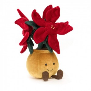 Jellycat Amuseable Poinsettia 24 CM X 11 CM | 03781SKOU