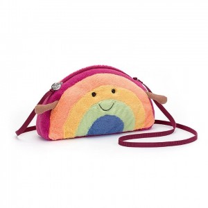 Jellycat Amuseable Rainbow Bag 13 CM X 25 CM | 80412EZTC