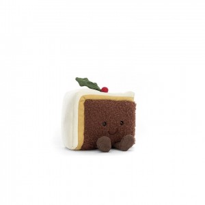 Jellycat Amuseable Slice of Christmas Cake 10 CM X 12 CM | 59268SRUF