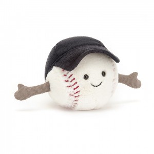 Jellycat Amuseable Sports Baseball 10 CM X 10 CM | 91065MSRP