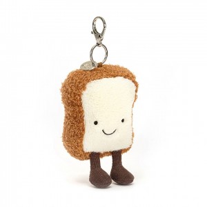 Jellycat Amuseable Toast Bag Charm 19 CM X 9 CM | 76813OIFY