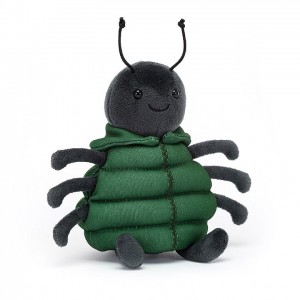 Jellycat Anoraknid Black Spider 13 CM X 10 CM | 82039SFLI