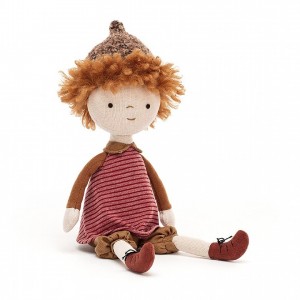 Jellycat Apricot Doll 30 CM X 6 CM | 89163VYIS