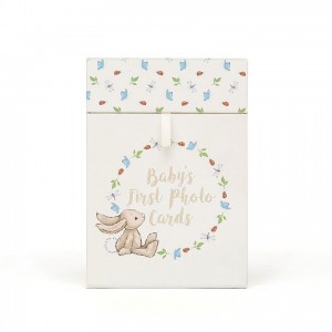 Jellycat Baby's First Bashful Bunny Photo Cards 16 CM X 2 CM | 30152ZFSQ