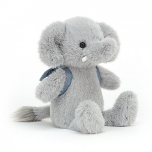 Jellycat Backpack Elephant 22 CM X 10 CM | 52390YPHQ