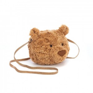 Jellycat Bartholomew Bear Bag 16 CM X 18 CM | 26158PFHC