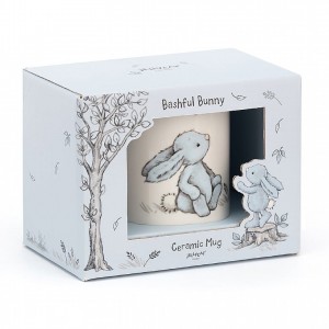 Jellycat Bashful Blue Bunny Mug 13 CM X 9 CM | 96034ULYR