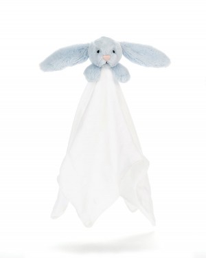 Jellycat Bashful Blue Bunny Muslin Soother 40 CM X 5 CM | 06752BPTS
