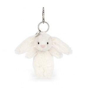 Jellycat Bashful Bunny Cream Bag Charm 17 CM X 4 CM | 18049ODXC