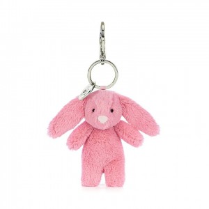 Jellycat Bashful Bunny Pink Bag Charm 17 CM X 4 CM | 87930UZBS
