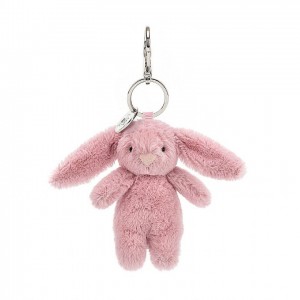 Jellycat Bashful Bunny Tulip Bag Charm 17 CM X 3 CM | 67189RWSG