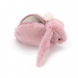 Jellycat Bashful Bunny Tulip Pouch 10 CM X 5 CM | 96507HKLB