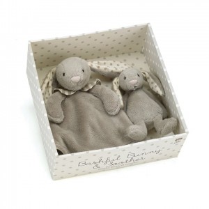 Jellycat Bashful Bunny and Soother 26 CM | 65740BVYE