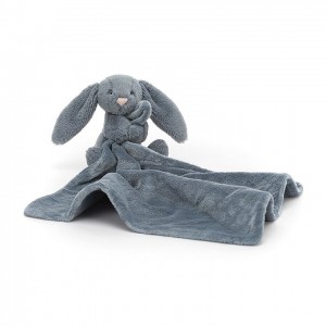 Jellycat Bashful Dusky Blue Bunny Soother 34 CM X 34 CM | 09785QFCW