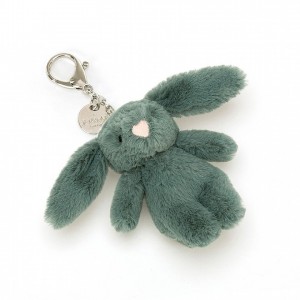 Jellycat Bashful Forest Bunny Bag Charm 8 CM X 4 CM | 64501IVYC