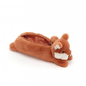 Jellycat Bashful Fox Long Bag 7 CM X 23 CM | 67035BEIX