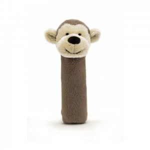 Jellycat Bashful Monkey Squeaker Toy 14 CM | 74195SPAX