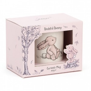 Jellycat Bashful Pink Bunny Mug 13 CM X 9 CM | 25793JBZN