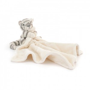 Jellycat Bashful Snow Tiger Soother 34 CM X 34 CM | 91802LIZN