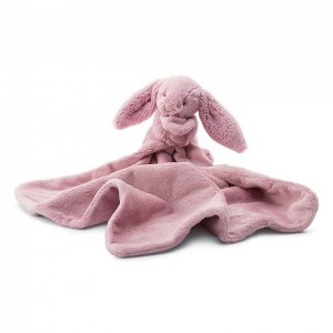 Jellycat Bashful Tulip Bunny Soother 13 CM X 7 CM | 76245GFKS