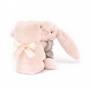 Jellycat Bedtime Blossom Blush Bunny Soother 34 CM X 34 CM | 26097AEDH